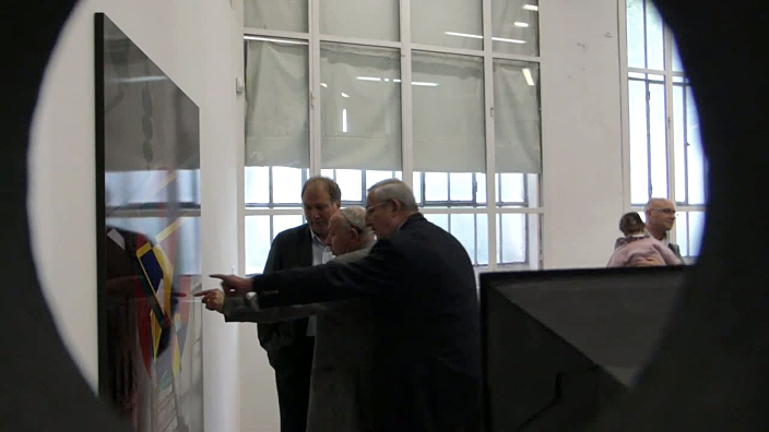 creux de l'enfer, thiers, le feu, le rouge et le noir, frédéric bouglé, georges rousse, photographie, friche, point de vue unique, in situ