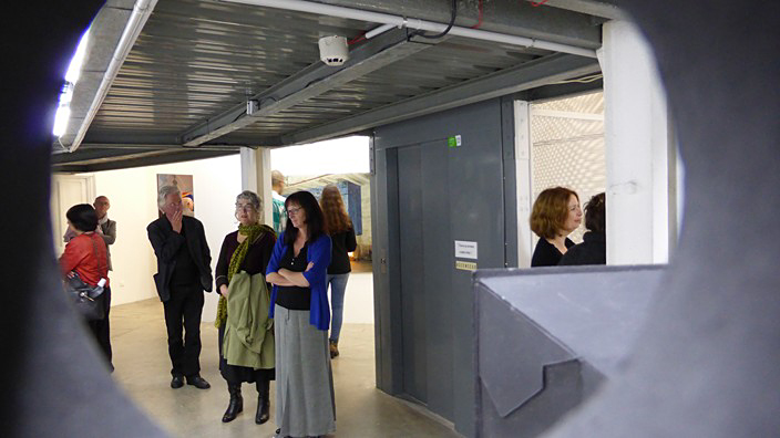 creux de l'enfer, thiers, le feu, le rouge et le noir, frédéric bouglé, georges rousse, photographie, friche, point de vue unique, in situ