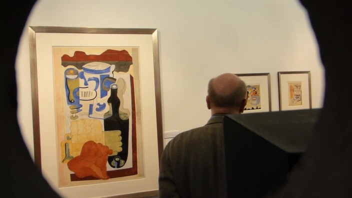 eric mouchet, le corbusier, panorama d’une oeuvre, galerie, art moderne