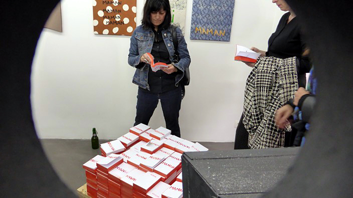 fabienne audéoud, galerie, eva meyer, paris, cnap, mamanthologie, éditions particules