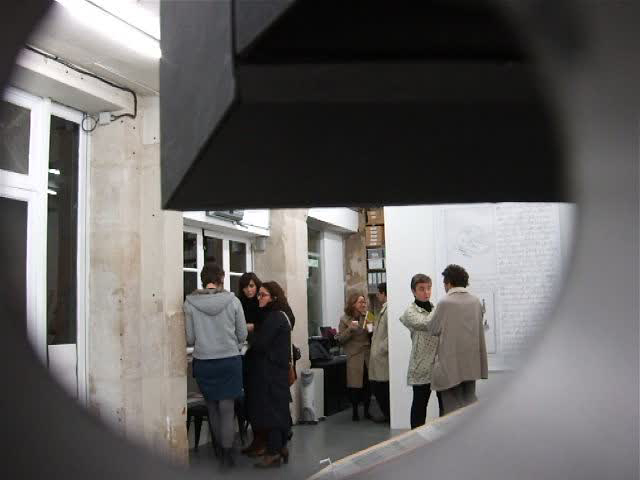 galerie, jocelyn wolff, franz erhard walther, sternenstaub, herausgehoben, paris, exposition