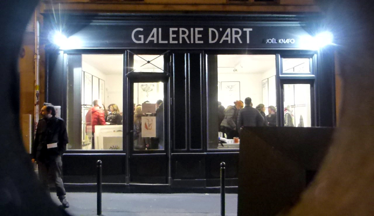 Joël Knafo Art, Stoul, Sreet art