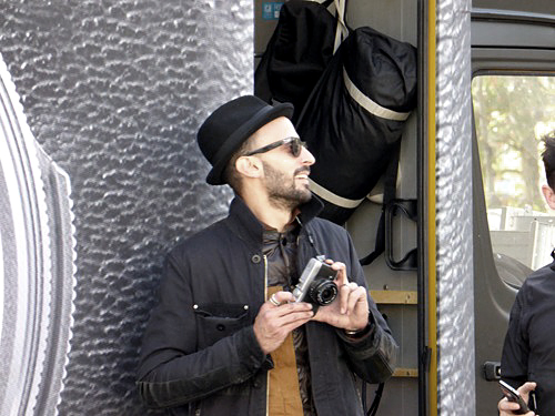 street-art, parvis, palais de tokyo, jr, artiste, performer, photographe, bnf, inside out, iop