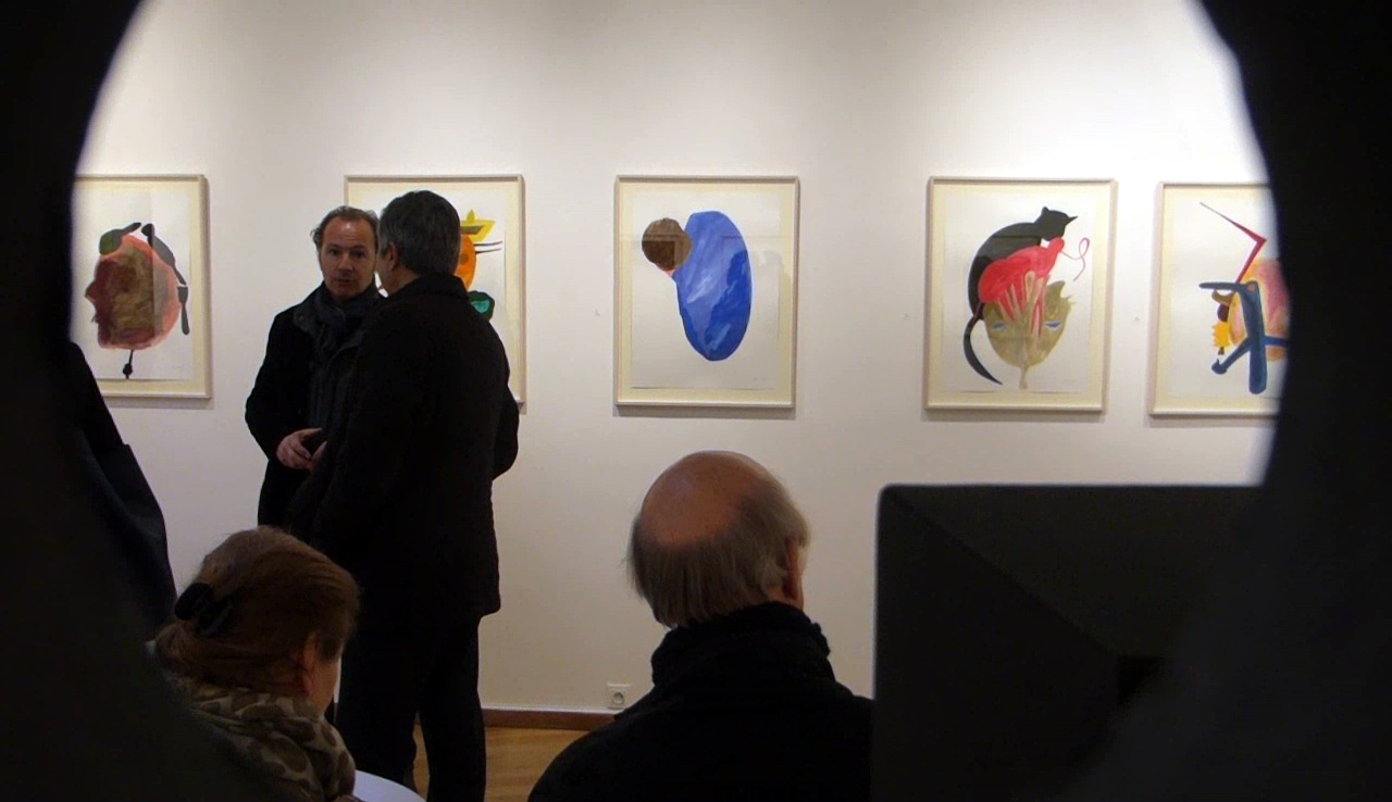 galerie, la forest divonne, alain veinstein, peinture