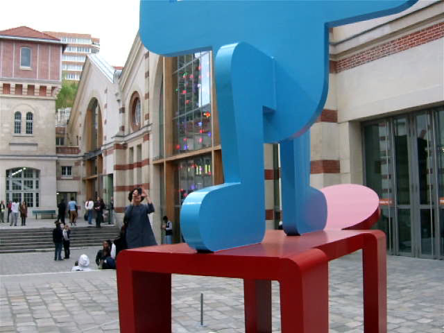 keith haring, the_political_line, le_cent_quatre, paris, contemporary_art, les_dix_commandements, pop_art, métro_new-yorkais, 104