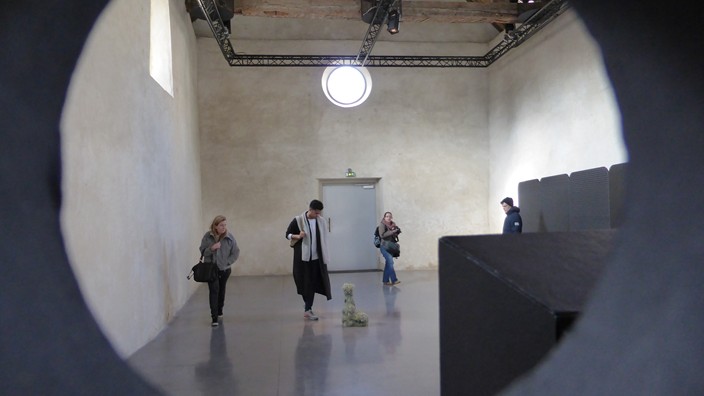 les églises, centre d'art, chelles, nicolas momein, coup de pouce, caoutchouc pouce, eric Degoutte