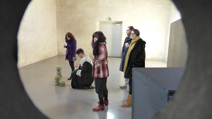 les églises, centre d'art, chelles, nicolas momein, coup de pouce, caoutchouc pouce, eric Degoutte