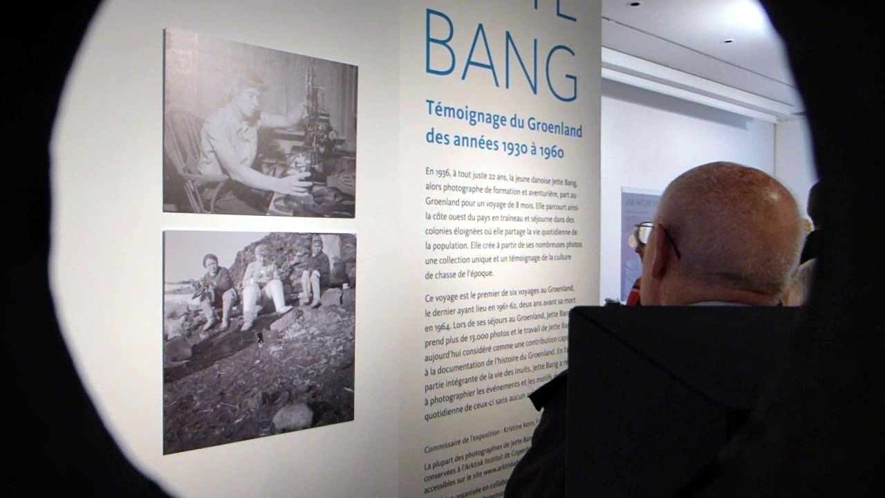 maison du danemark, jette bang, exposition, photos, groenland