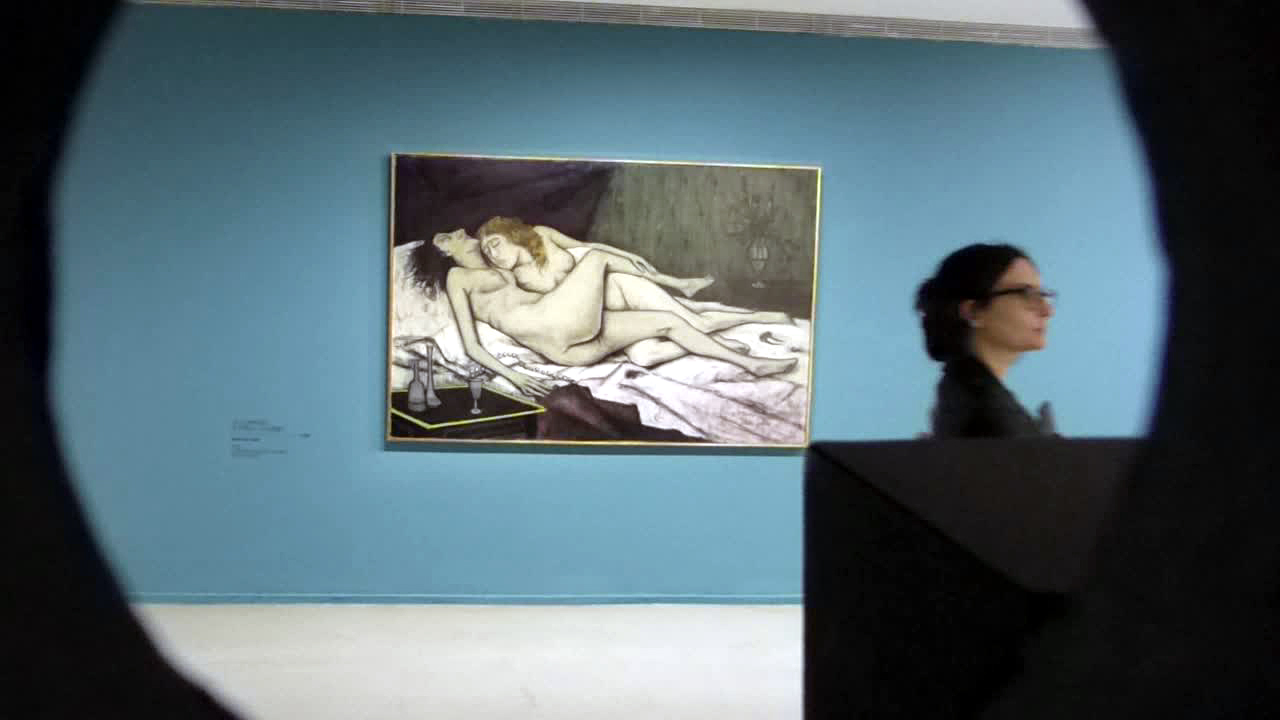 musée d'art moderne, paris, bernard buffet, rétrospective, mam, dominique gagneux