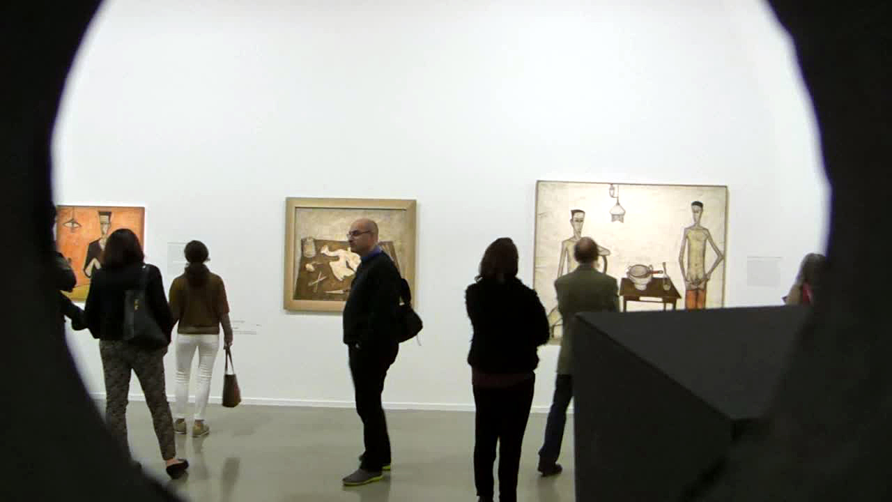 musée d'art moderne, paris, bernard buffet, rétrospective, mam, dominique gagneux