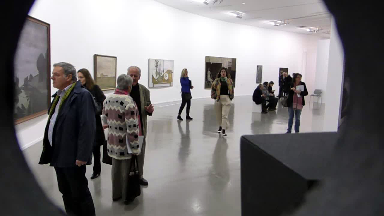 musée d'art moderne, paris, bernard buffet, rétrospective, mam, dominique gagneux