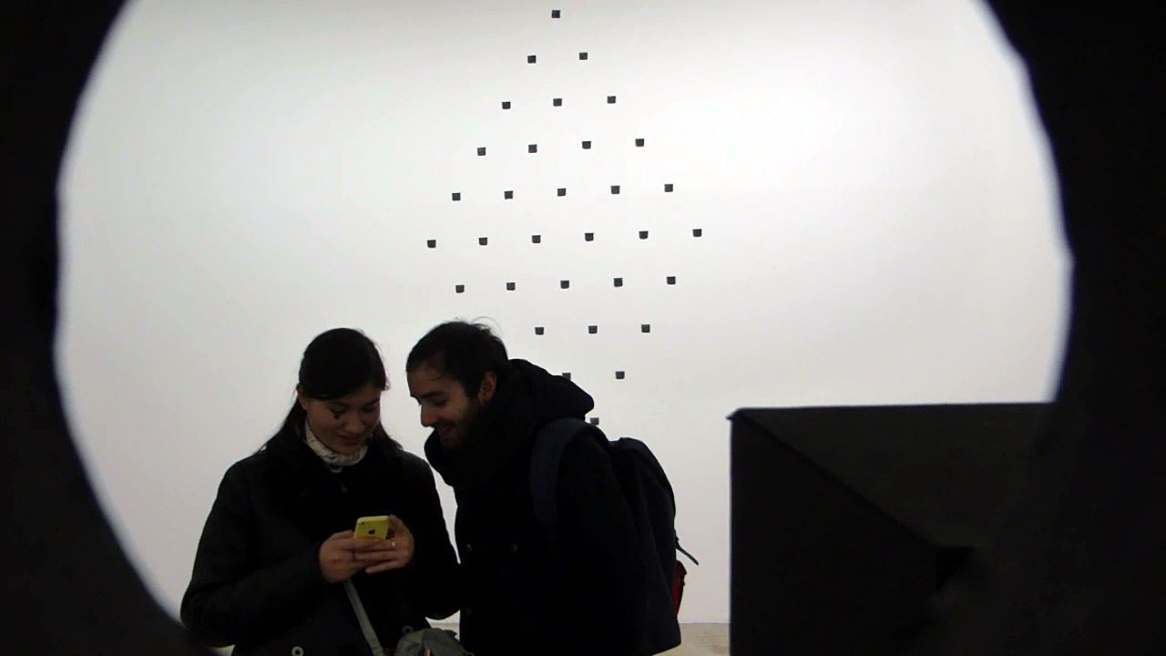 exposition, art contemporain, galerie, marian goodman, niele toroni, en passant, peinture