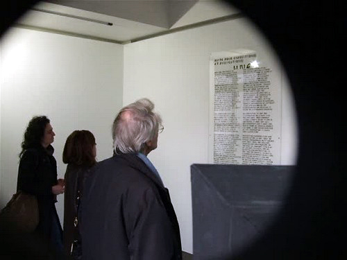 une exposition sans textes, mathieu copeland, bernard anthonioz, maison d art