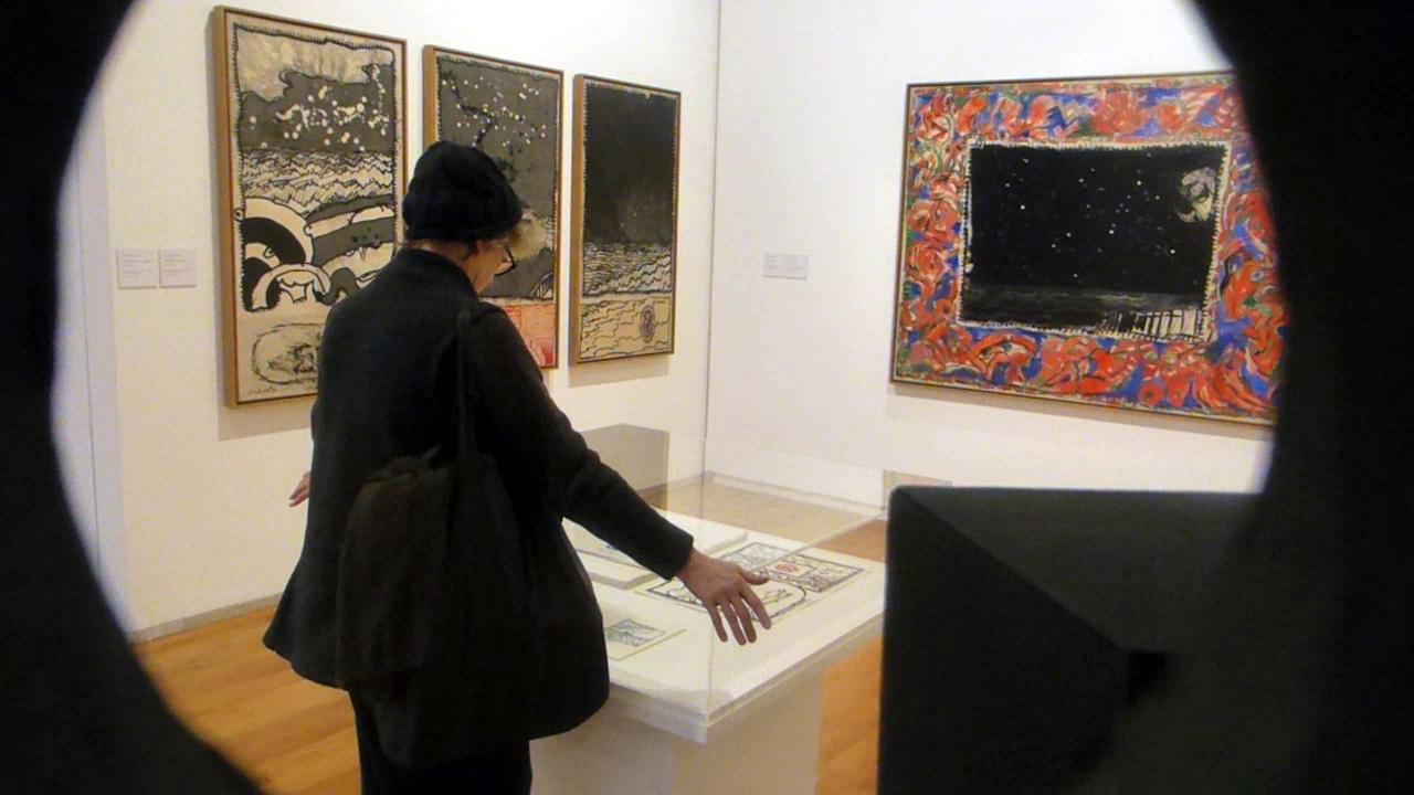 musée matisse, le cateau-cambrésis, alechinsky, marginalia, plume et pinceau, nord