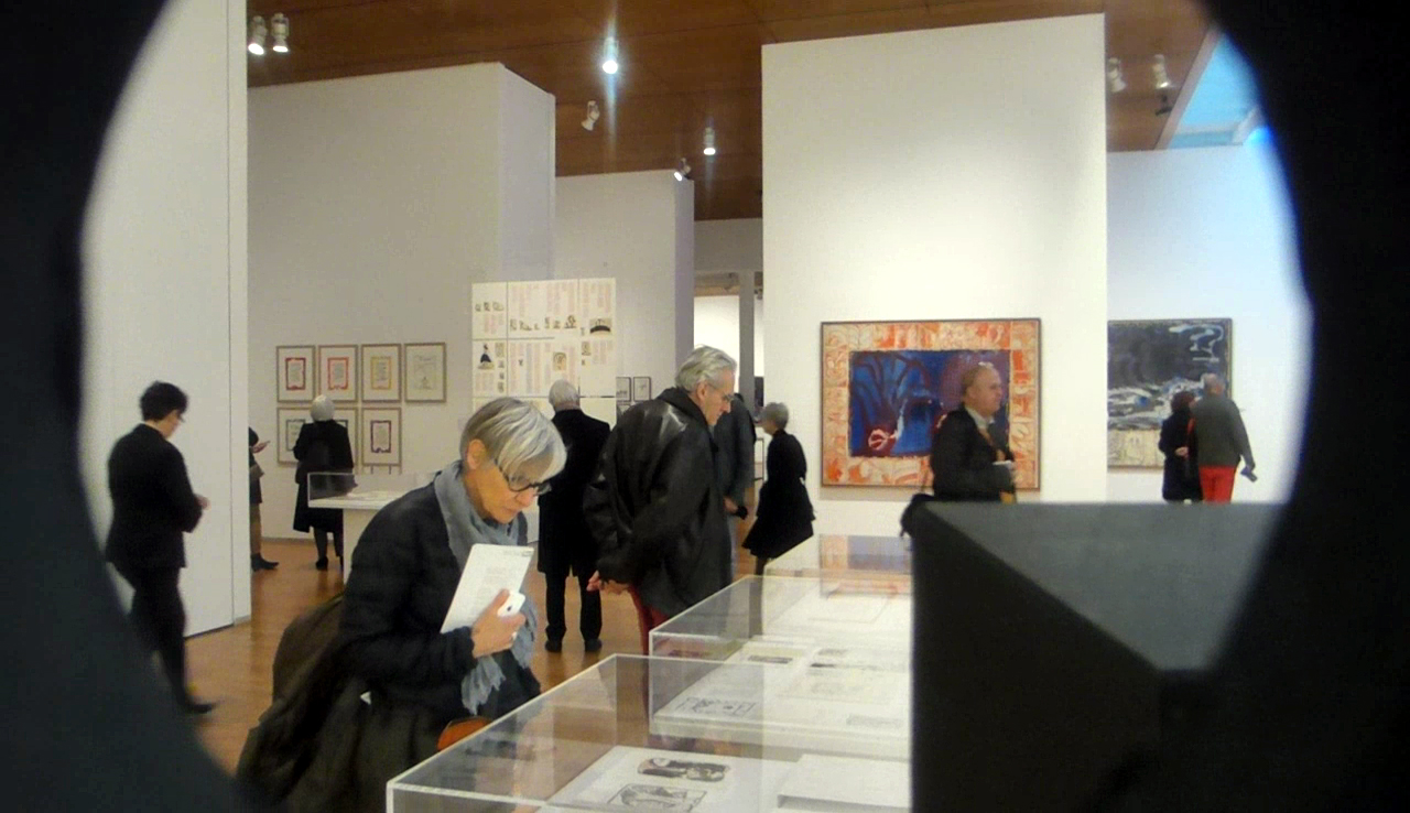 musée matisse, le cateau-cambrésis, alechinsky, marginalia, plume et pinceau, nord