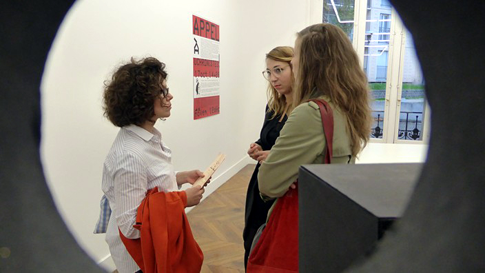 	galerie, art contemporain, noisy-le-sec, problèmes de type grec, yair barelli, eva barto, nicolas boone, jagna ciuchta, matthieu clainchard, yves dimen, annie vigier et franck apertet, les gens d’uterpan, hedwig houben, un institut métaphorique, pierre joseph, joachim mogarra, alexander wolff