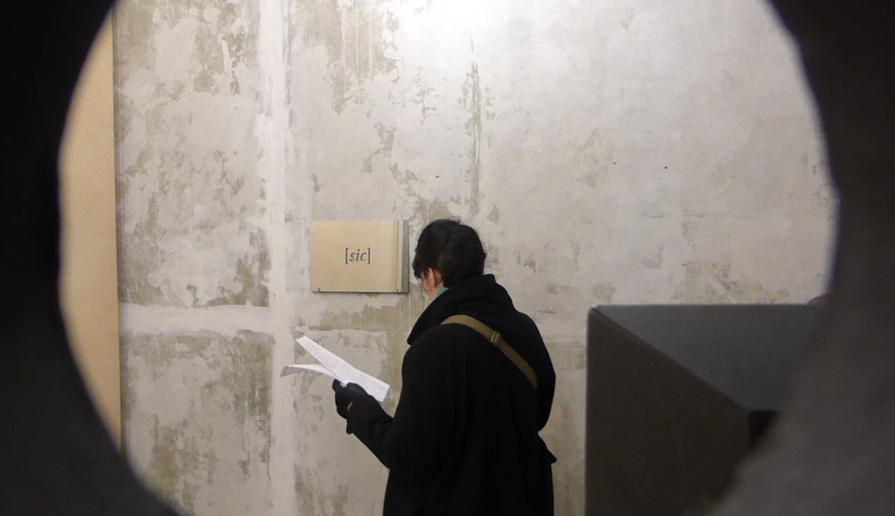 salle principale, la galerie, Orientation, exposition collective, Annie Vigier, Franck Apertet, Dominique Matthieu, Gianni Pettena, Matthieu Saladin, Lois Weinberger 