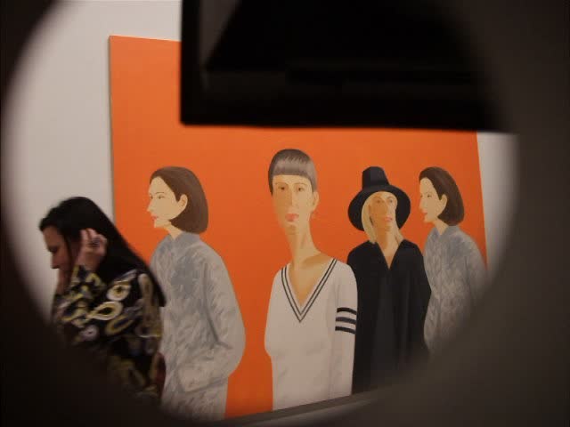 galerie, thaddaeus ropac, alex katz, fashion and studies, paris