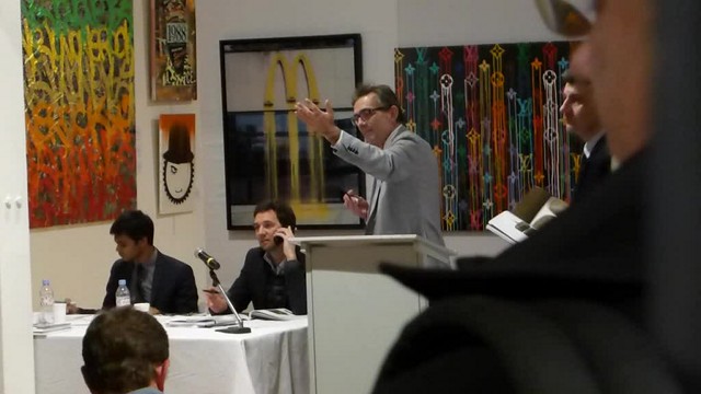 vente aux encheres, art moderne, art urbain, pierre berge, atelier richelieu, antoine godeau, olivier segot, raymond de nicolay